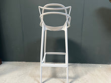 Load image into Gallery viewer, Philippe Starck Inspired White Bar Stool
