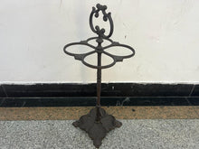 Load image into Gallery viewer, Cast Iron Ornate Umbrella Stand