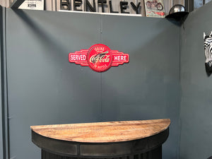 Large Coca Cola Wall Sign (PRE-ORDER NOW BACK IN STOCK 5-6 WEEKS)