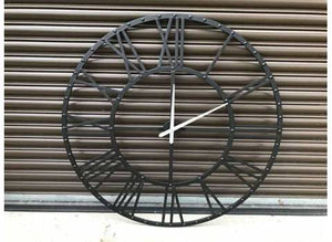 Brand New Massive 1.2m High Iron Skeleton Clock