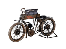 Load image into Gallery viewer, Fabricated Metal Vintage Industrial Style Harley Davidson Motorcycle Display Bar