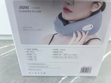Load image into Gallery viewer, U Shape Travel Neck Massager Pillow with Hot Compress Function
