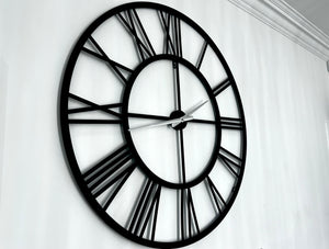 Brand New Massive 1.2m High Iron Skeleton Clock