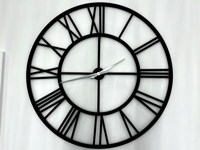 Brand New Massive 1.2m High Iron Skeleton Clock
