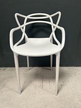 Load image into Gallery viewer, Set of 4 Philippe Starck Inspired White Dining Chairs