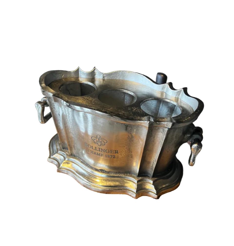 Nickel Bollinger Style Champagne Bucket