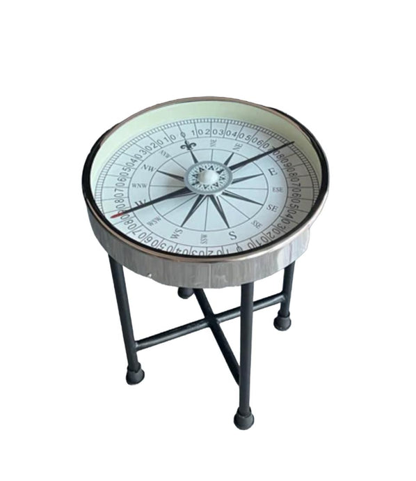 Metal Compass Table