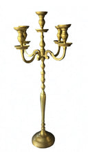 Load image into Gallery viewer, High-Quality 5-Branch Brass Candelabra