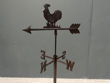 Load image into Gallery viewer, Cast Iron Outdoor Weather Vane on Stand