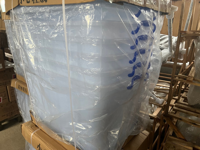 Set of 6 x 160L Stacking Storage Box