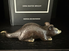 Load image into Gallery viewer, Brass Mouse Ornament
