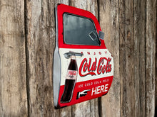Load image into Gallery viewer, Large Metal Vintage Coca Cola Car Door Mirror