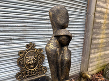 Load image into Gallery viewer, Cast Iron Lovers Sculpture