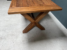 Load image into Gallery viewer, huge-240cm-recycled-teak-dining-table-wood-furniture-kitchen-design-unique-character-solid-wood-john-cowell-ltd