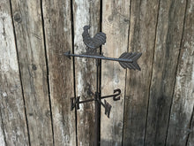 Load image into Gallery viewer, Cast Iron Outdoor Weather Vane on Stand