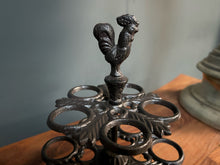 Load image into Gallery viewer, Cast Iron Ornate Egg Holder