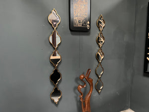 Decorative Gothic Style 1.3m Tall Gold Wall Mirror
