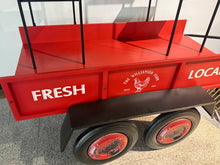 Load image into Gallery viewer, Farmer's Market 'Fresh Local' Produce Display Wagon