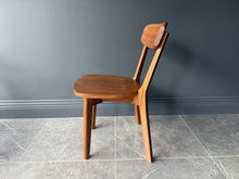 Load image into Gallery viewer, Pair Konisk Solid Ash Wood Dining Chair