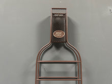 Load image into Gallery viewer, Huge Industrial Style Wine Bottle Shaped Bottle Holder