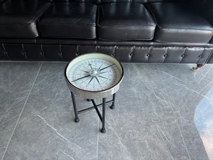 Metal Compass Table