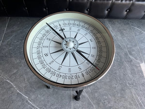 Metal Compass Table