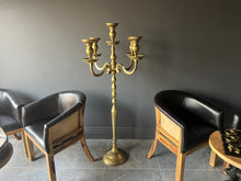 Load image into Gallery viewer, High-Quality 5-Branch Brass Candelabra