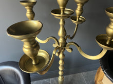 Load image into Gallery viewer, High-Quality 5-Branch Brass Candelabra