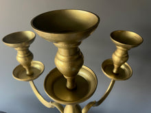 Load image into Gallery viewer, High-Quality 5-Branch Brass Candelabra