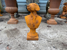 Load image into Gallery viewer, Cast Iron Dog Beagle Bust