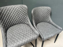 Load image into Gallery viewer, Single Classic Faux Leather Bar Stool in Grey