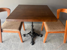 Load image into Gallery viewer, Traditional Cast Iron Square Pub Table