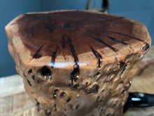 Load image into Gallery viewer, Polished Natural Wood Bottle Holder