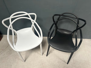 Philippe Starck Inspired White Dining Chair