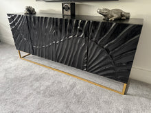 Load image into Gallery viewer, Solid Carved Mango Wood Sideboard Media Unit