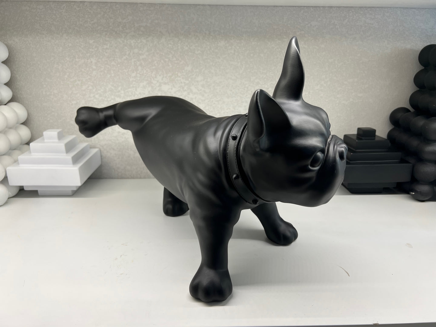 Resin French Bulldog in Black