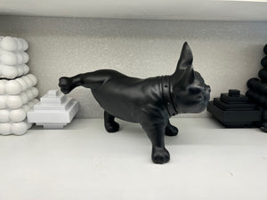 Resin French Bulldog in Black