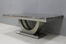 Load image into Gallery viewer, Linate Contemporary Designer Steel &amp; Marble Coffee Table