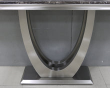 Load image into Gallery viewer, Linate Contemporary Designer Steel &amp; Marble Console Table