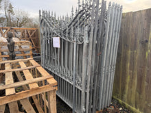 Load image into Gallery viewer, Galvanised Oxford Driveway Gates 3.6m BLACK FRIDAY 10 % OFF ENDS 30TH NOV 26