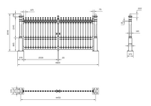 Load image into Gallery viewer, Traditional Cast Iron Stirling Gates