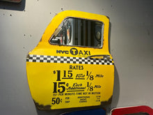 Load image into Gallery viewer, Large Metal Yellow Taxi Door Mirror
