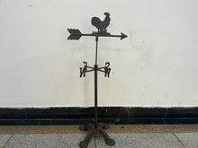 Load image into Gallery viewer, Cast Iron Outdoor Weather Vane on Stand