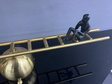 Load image into Gallery viewer, Magnetic Modern Art Thinking Men on Gold Ladder Ornament