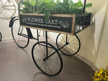 Load image into Gallery viewer, Iron Ornate &#39;Flower Market&#39; Cart Bicycle Planter (PRE ORDER NOW BACK IN STOCK IN 2 WEEKS!)