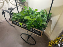 Load image into Gallery viewer, Iron Ornate &#39;Flower Market&#39; Cart Bicycle Planter (PRE ORDER NOW BACK IN STOCK IN 2 WEEKS!)