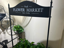 Load image into Gallery viewer, Iron Ornate &#39;Flower Market&#39; Cart Bicycle Planter (PRE ORDER NOW BACK IN STOCK IN 2 WEEKS!)