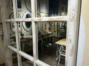 Massive Shabby Chic Arched Mirror