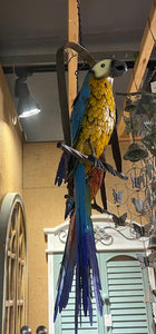 Decorative Large Hanging Parrot Statue (PRE-ORDER NOW BACK IN STOCK 5-6 WEEKS)