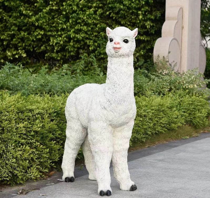 Huge Alpaca Statue